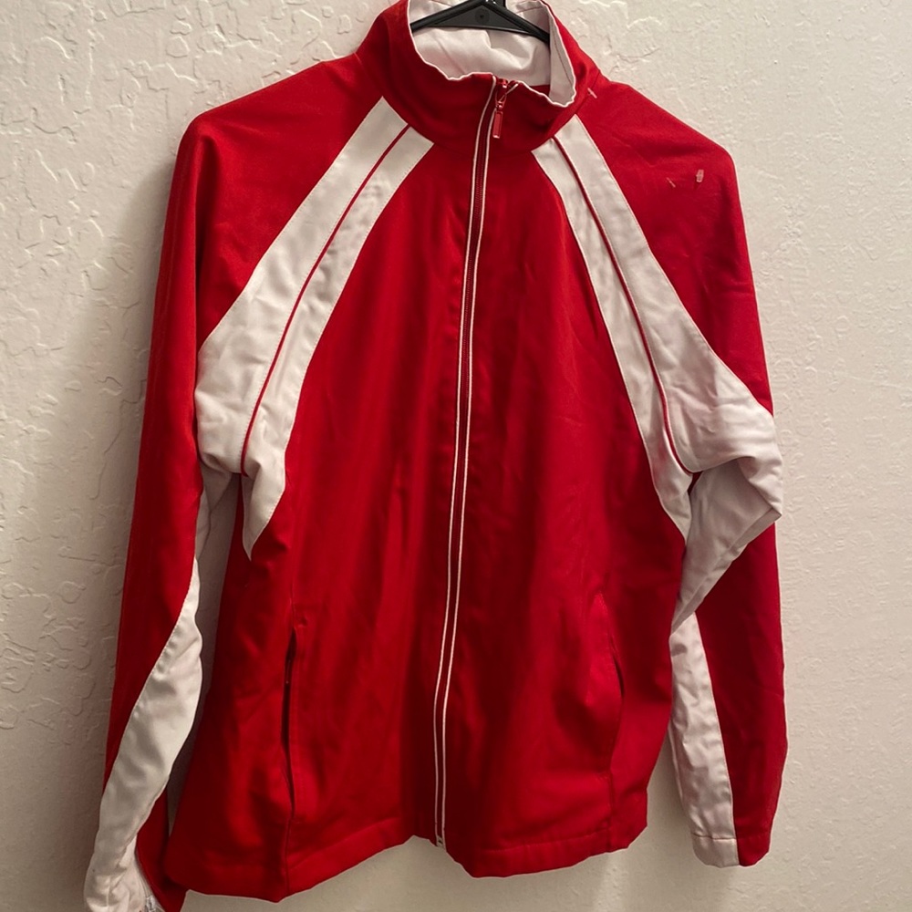 Cheetah red jacket